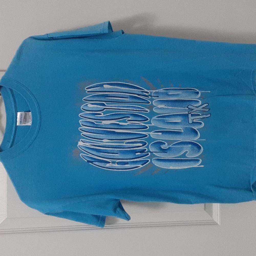 Galveston Island Texas T shirt. Medium